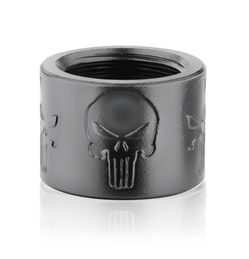 Punisher Skull X Thread Protector 1/2″ X 28 for 9MM & 22LR